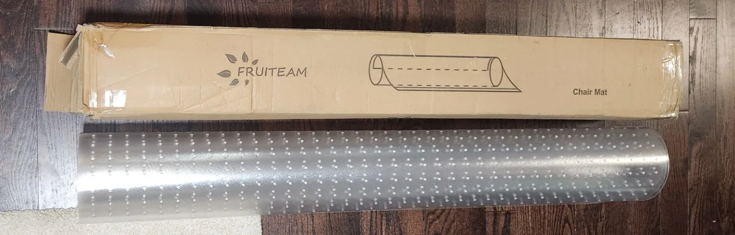 Fruiteam Office chair Mat 48" x 60" image indicator(4)