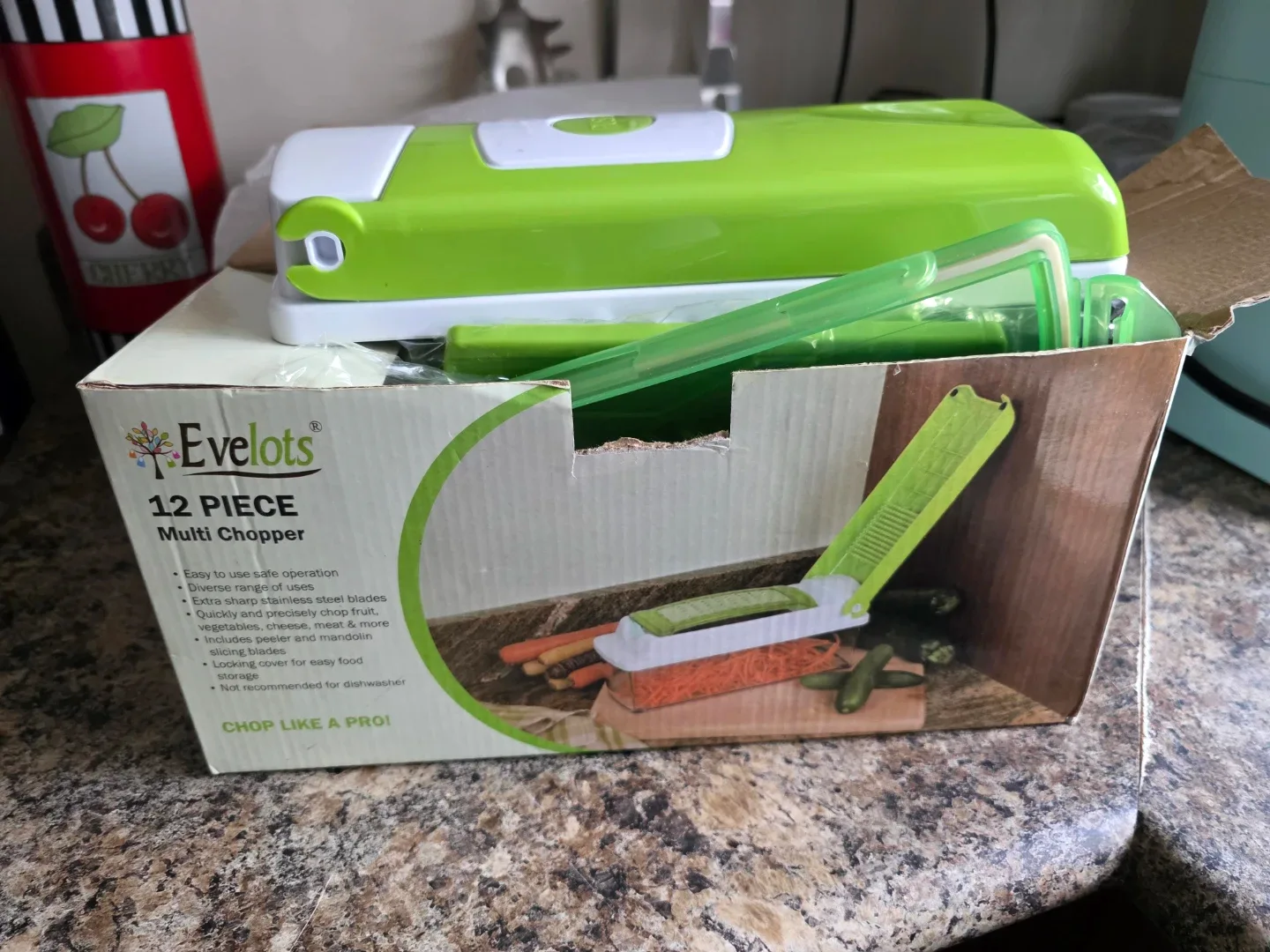 Evelots 12-Piece Multi Chopper - New in Box! #cleanout