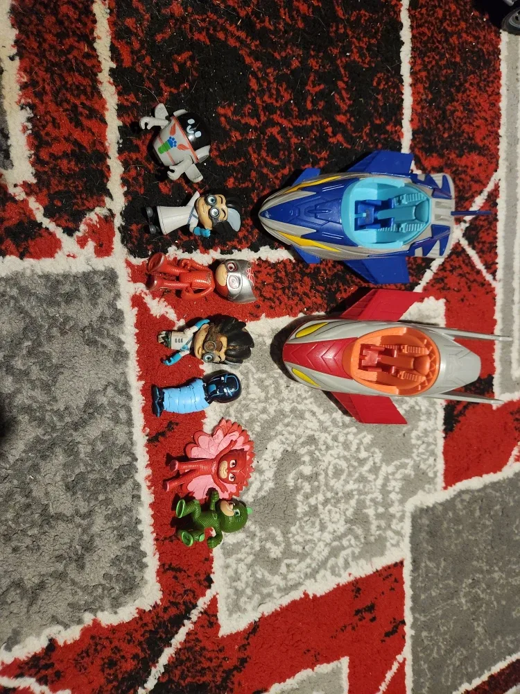PJ Masks Figures & Vehicles Lot