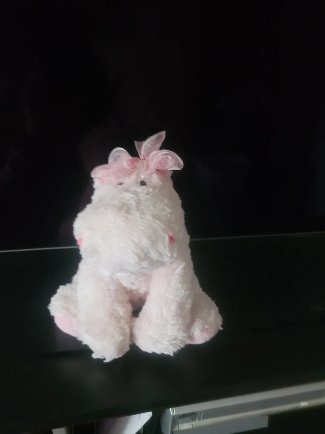 Pink Stuffed Animal# clearout freecylle ♻️