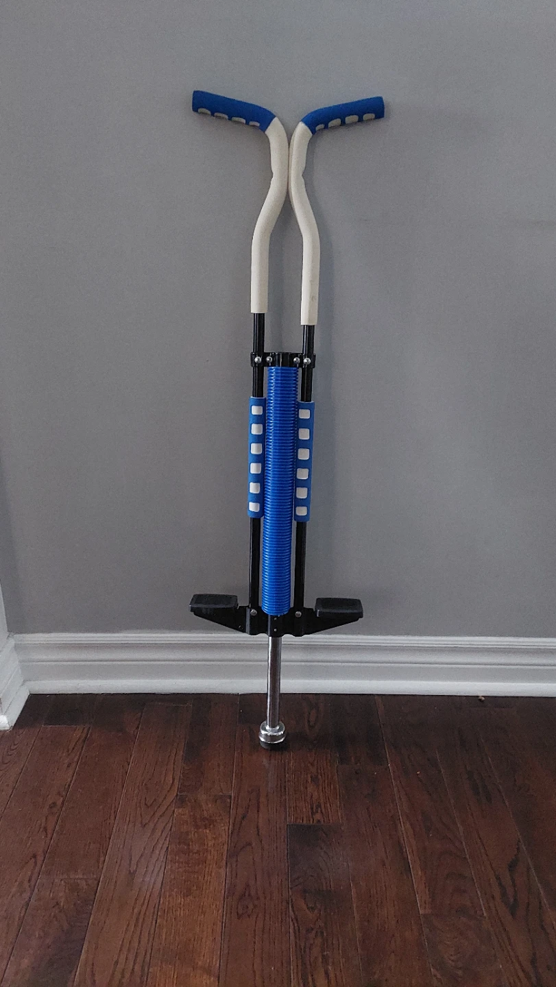 Blue & Black Pogo Stick