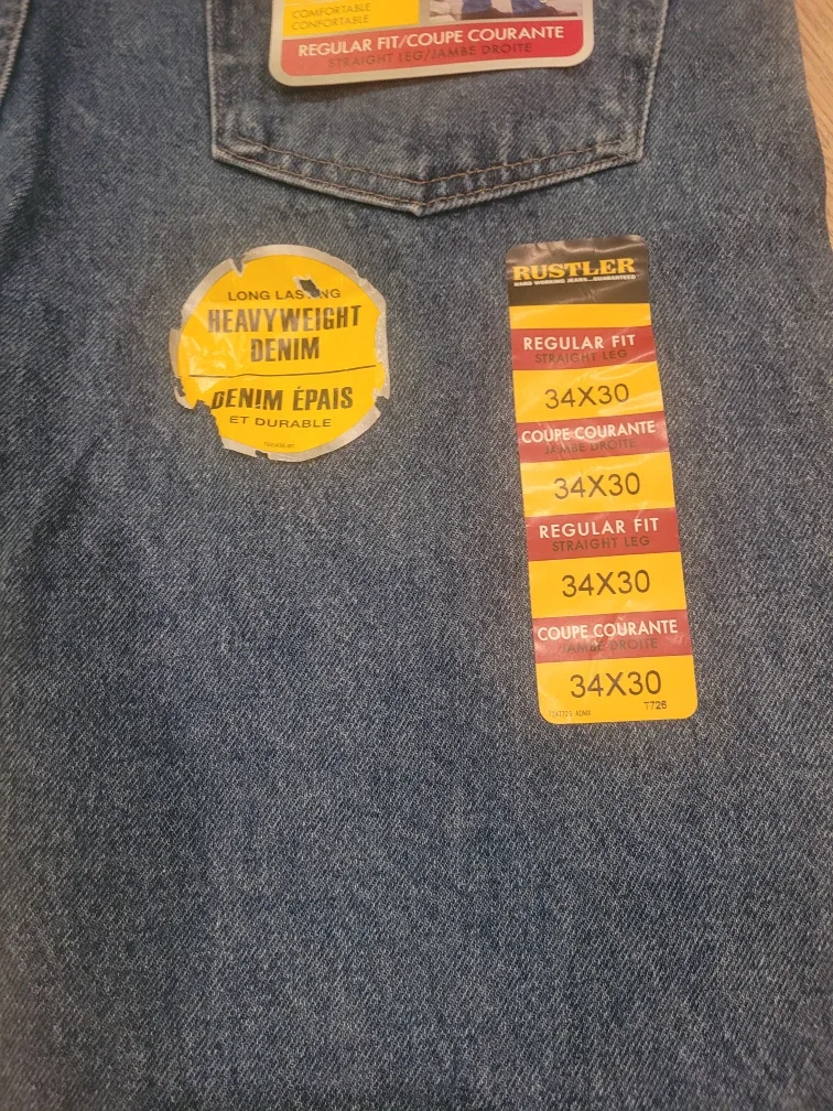 Rustler Regular Fit Jeans, 34x30 image indicator(3)