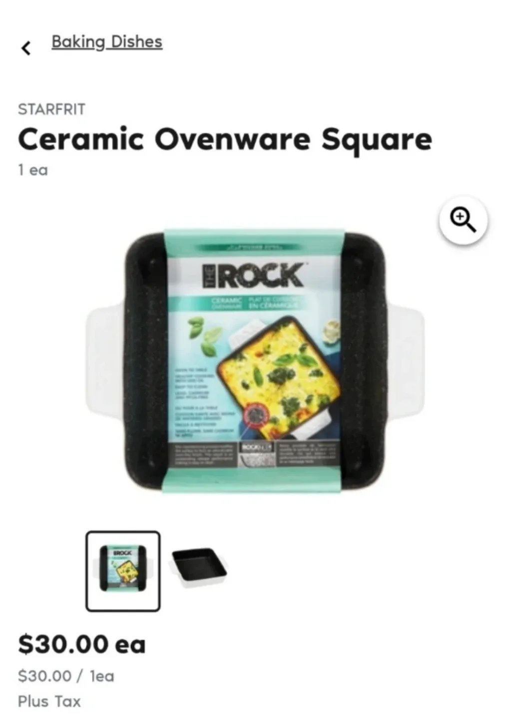 (NEW)Rock Non-Stick Ceramic Ovenware 2 Sets - #Cleanout image indicator(6)