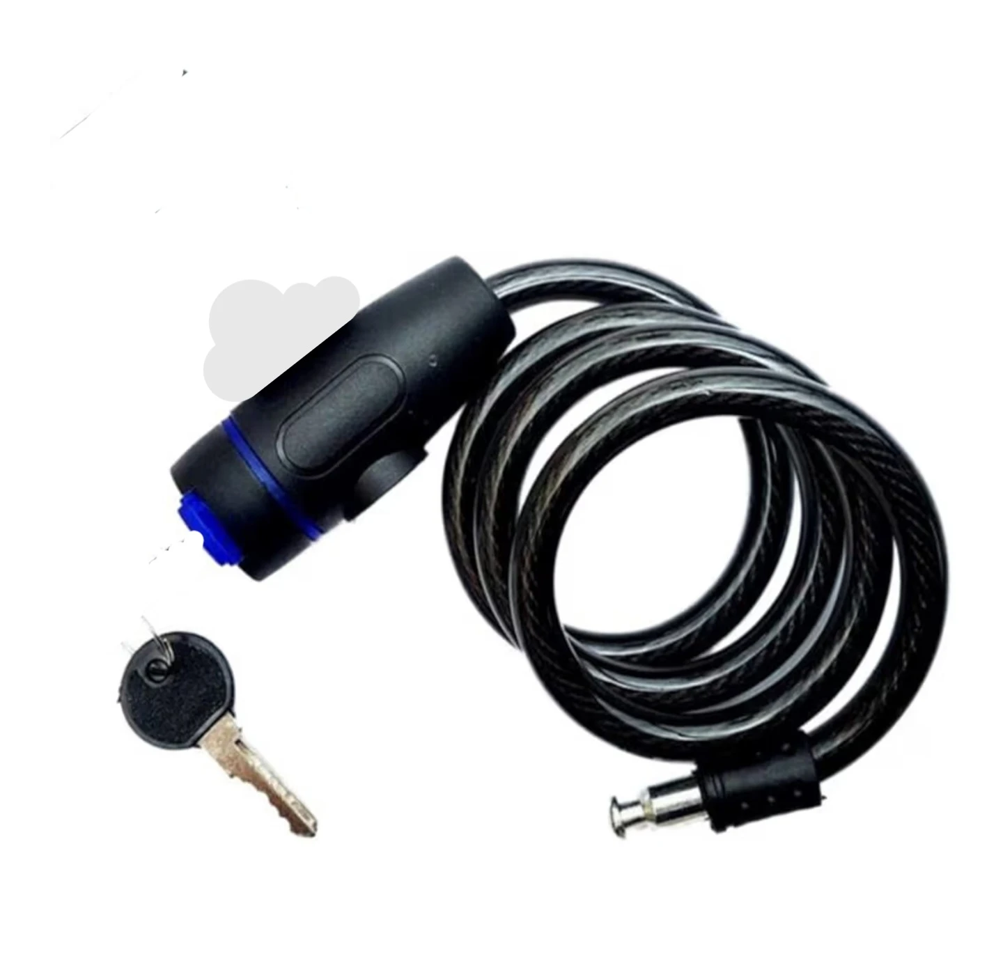 Bike Lock Cable Anti Theft Bike Lock Cable 6ft with Key 🥕