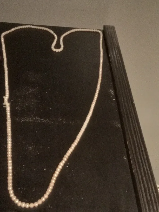 Antique Pearl Beaded Necklace image indicator(4)