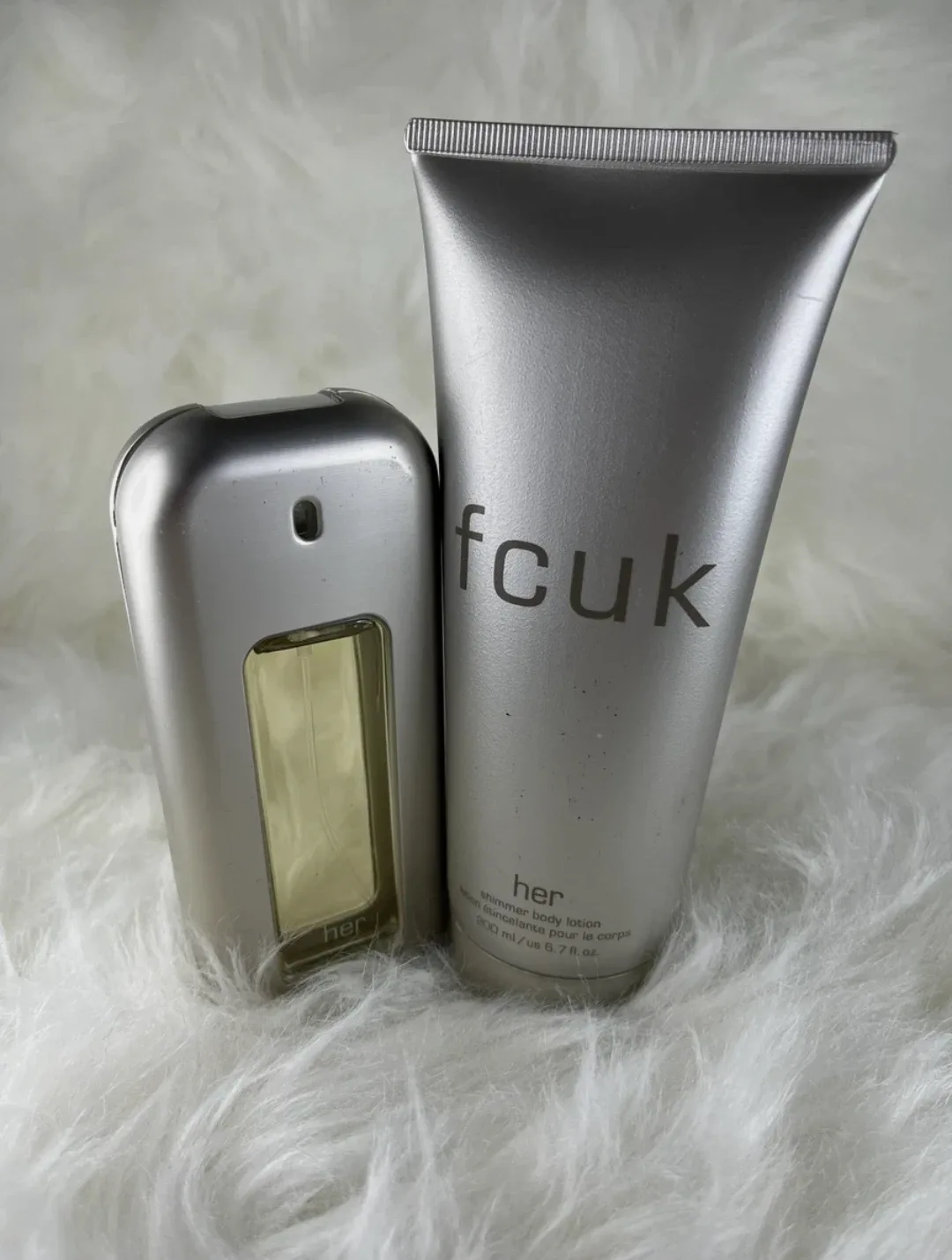 FCUK HER Eau de Toilette & Shimmer Lotion Set 100mL