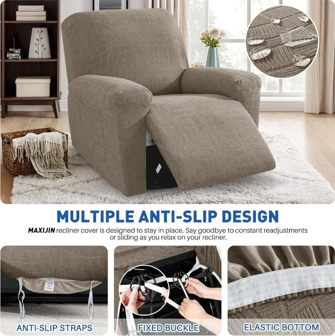XL Khaki Recliner Cover- NEW - photo 4
