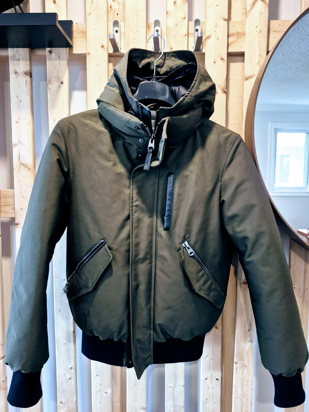 mackage dixon bomber jacket- men's small