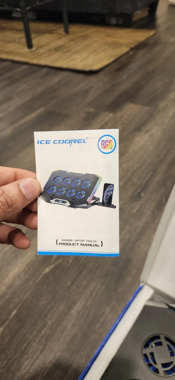 ICE COOREL K10 Gaming Laptop Cooler - New in Box!