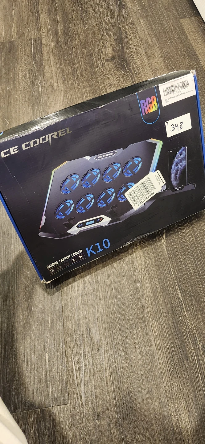 ICE COOREL K10 Gaming Laptop Cooler - New in Box! - photo 2