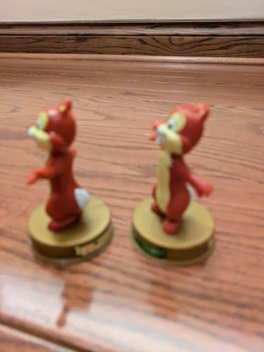 Disney Chip and Dale Figurine Set #cleanout image indicator(2)