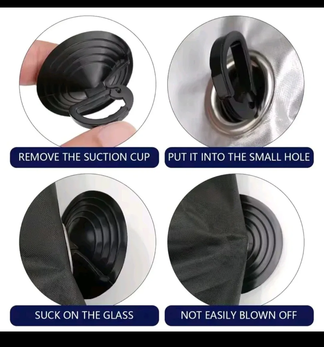 Car Sunshade Snow Cover 150cm x 70cm image indicator(4)