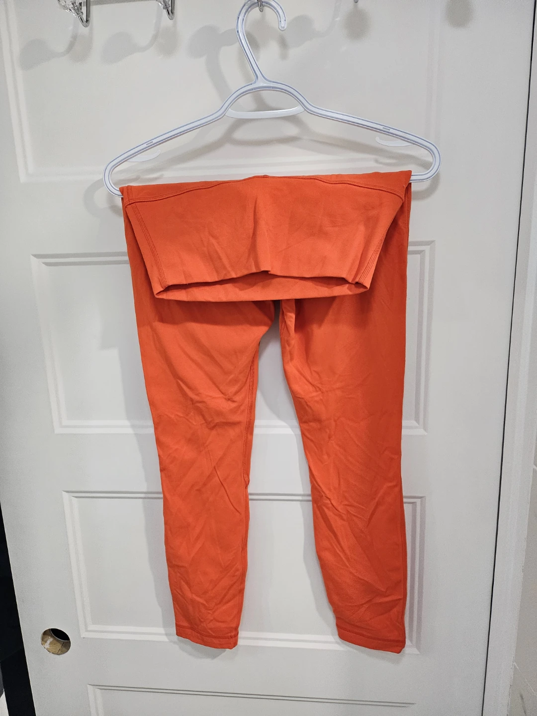 Legging Lululemon Orange Taille 6 - photo 2