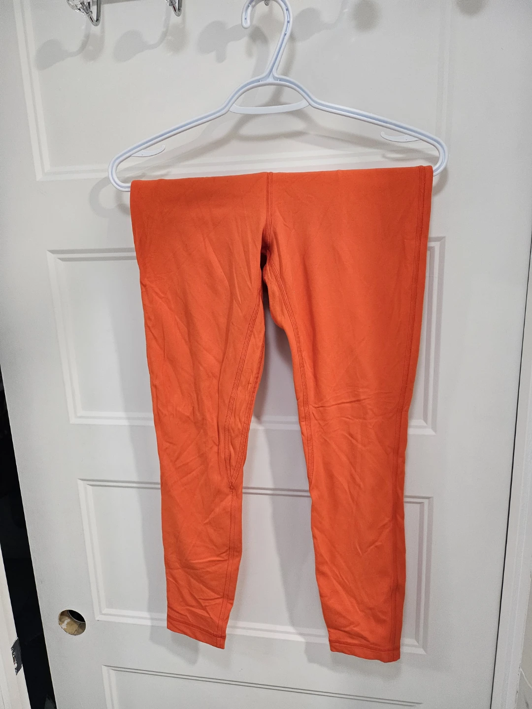 Legging Lululemon Orange Taille 6 - photo 3