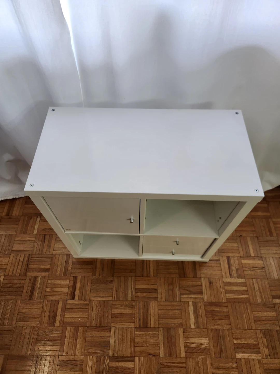IKEA Kallax White Shelf Unit - photo 3