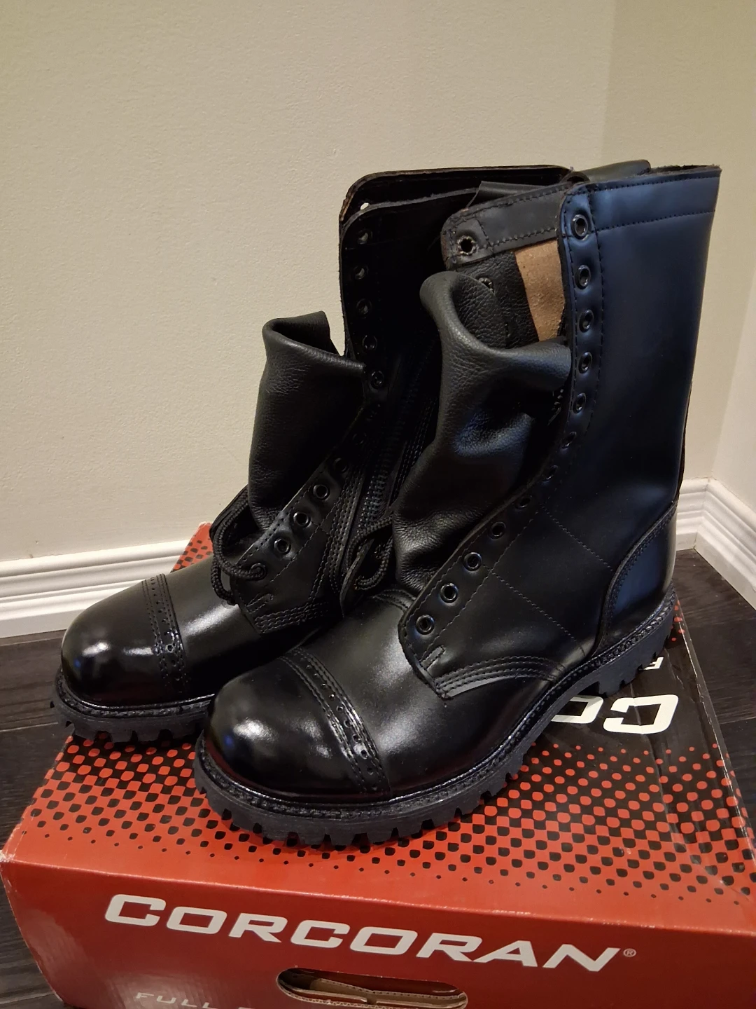 (Brand New) Corcoran Leather Boots - Size 10.5