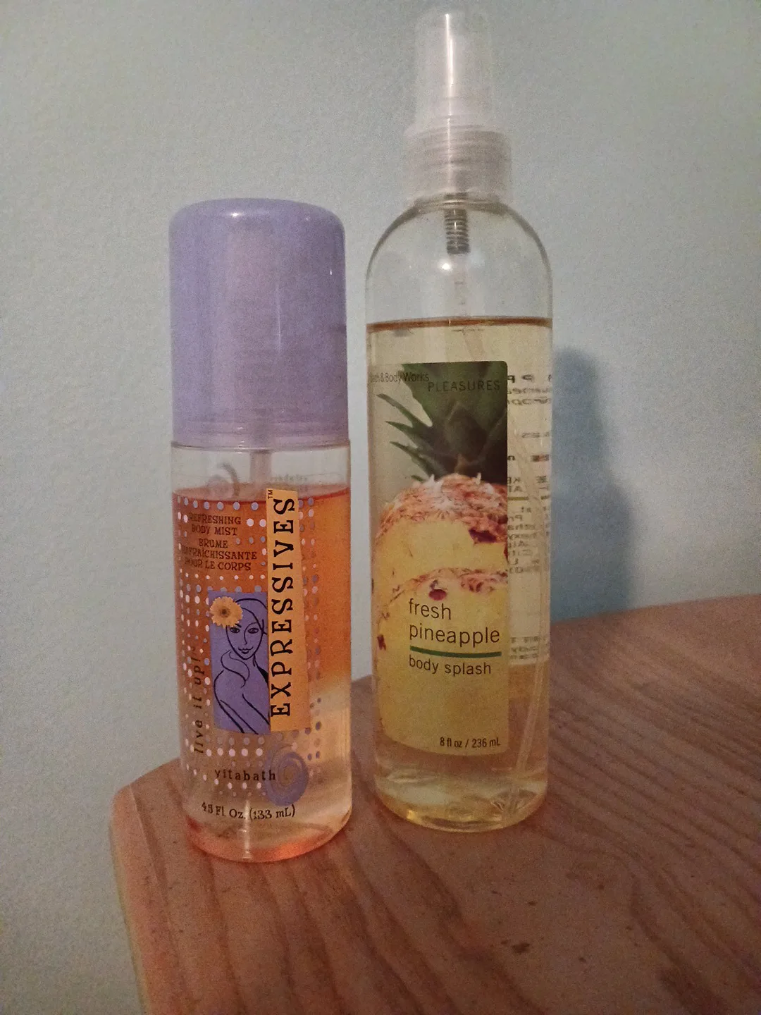 2 x body fragrance sprays