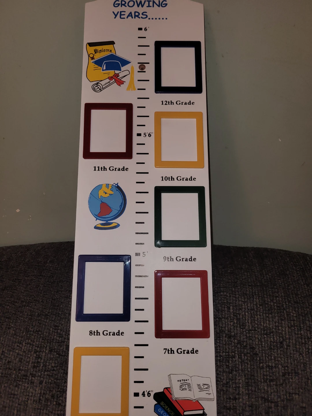 My Growing Years Photo Frame Height Tracker - photo 4