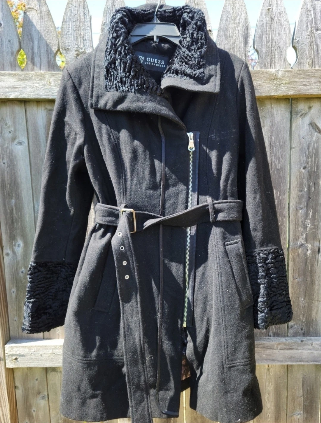 Guess Los Angeles Black Coat