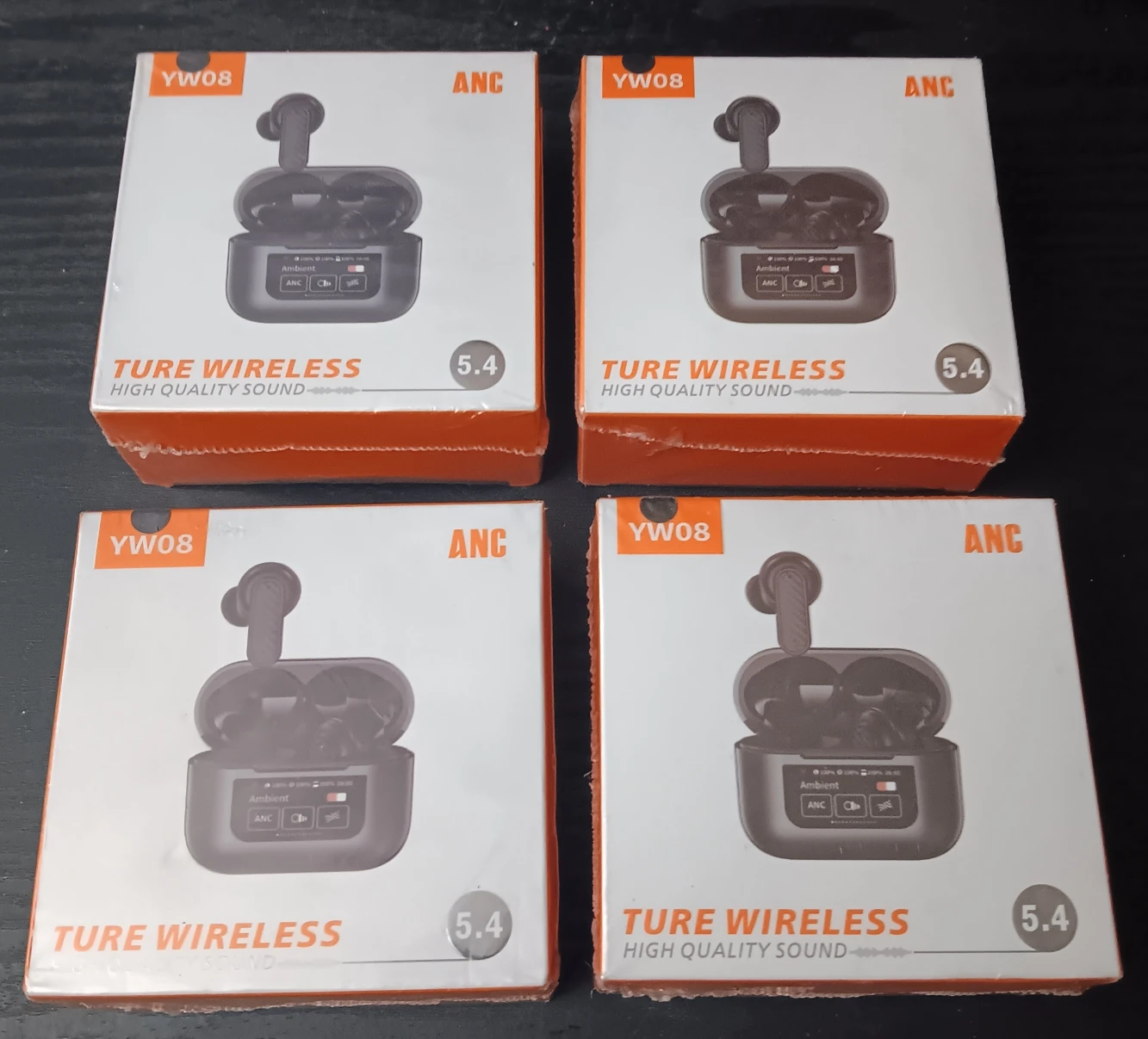 YW08 ANC touch screen case pods earbuds EACH) - photo 3