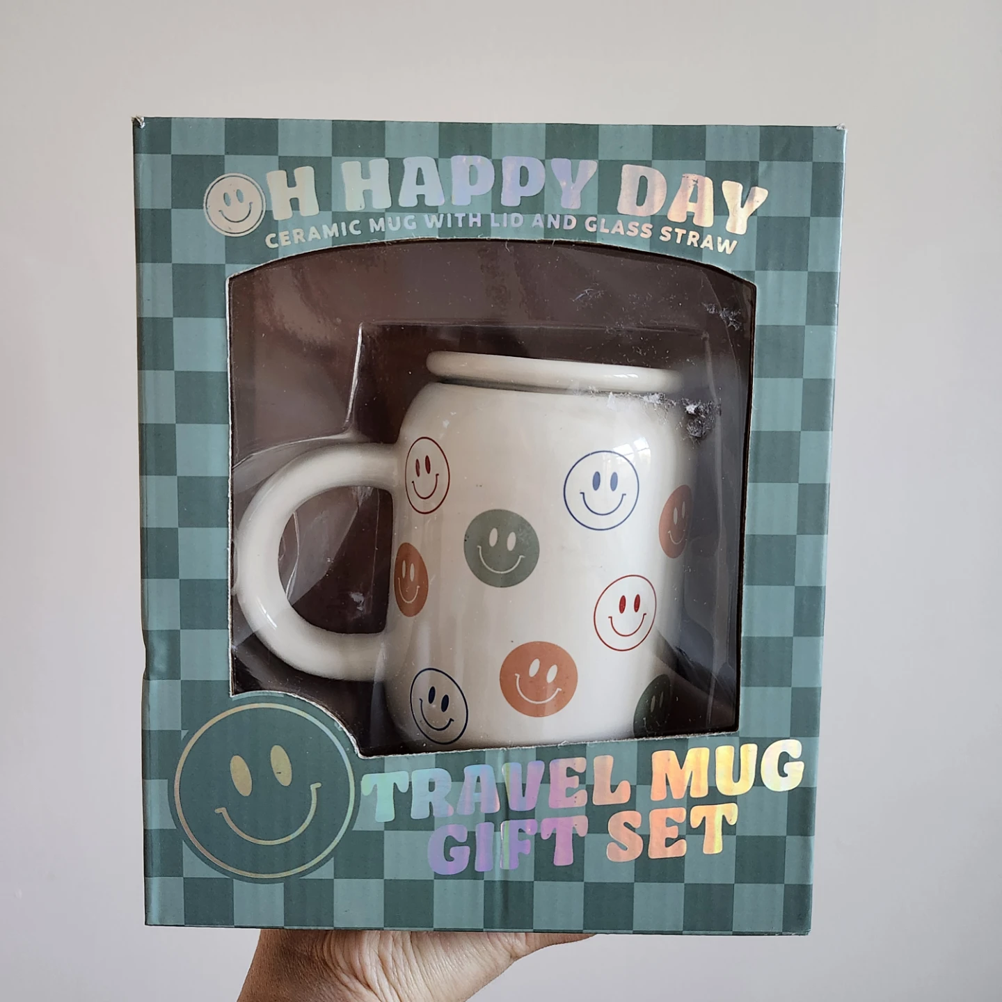 Oh Happy Day Travel Mug Gift Set