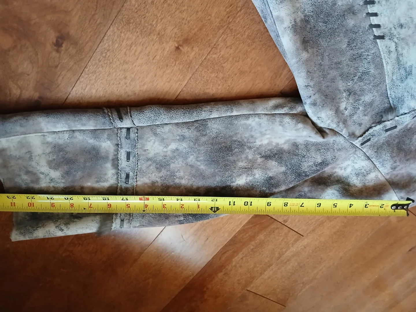 Leather unique winter coat #Cleanout image indicator(4)