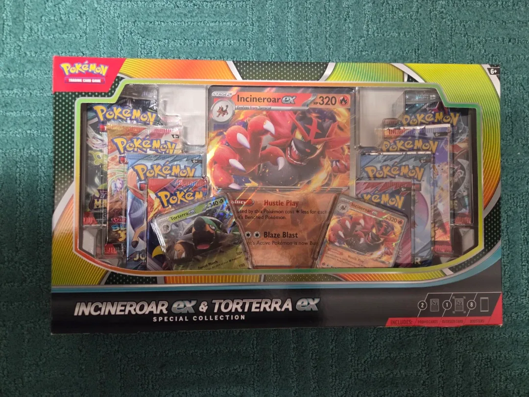 Incineroar EX & Torterra EX Pokémon Special Collection