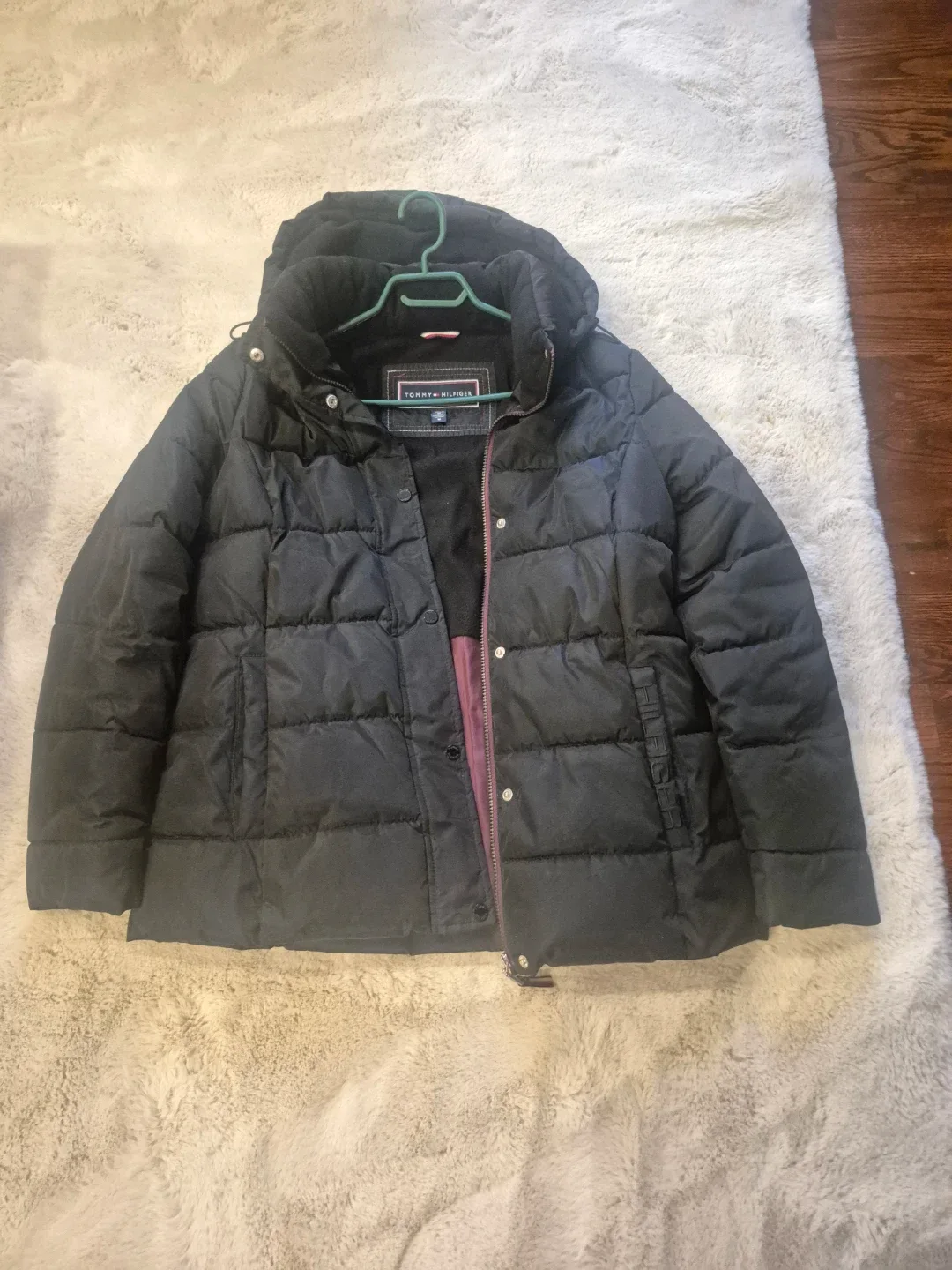 Tommy Hilfiger Black Puffer Jacket