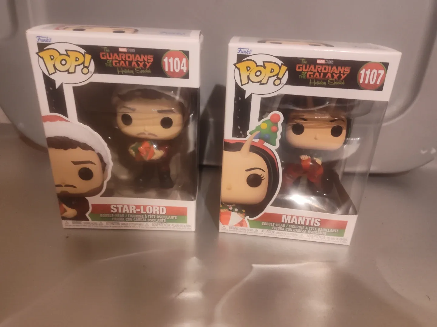 Funko Pop! Guardians of the Galaxy Holiday - Star-Lord & Mantis