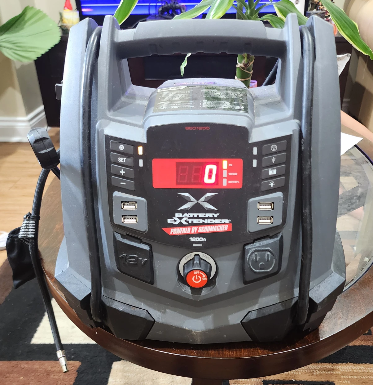 Schumacher Battery Extender 1200A Jump Starter