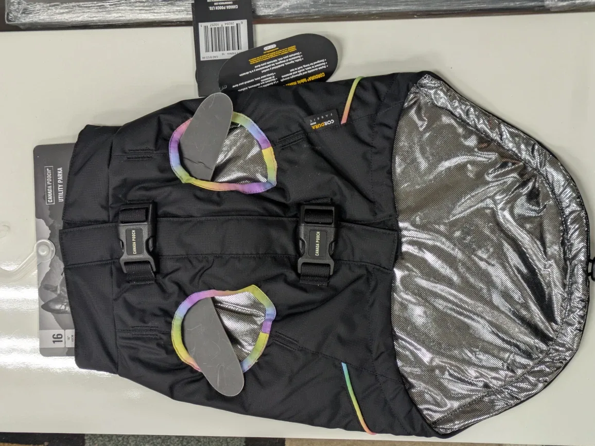 Canada Pooch Utility Parka Dog Coat - Size 16