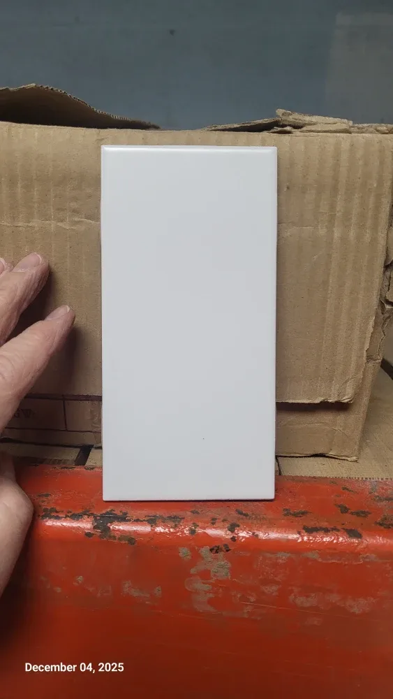 #clearout Matte White Wall Tile 3x6 image indicator(2)