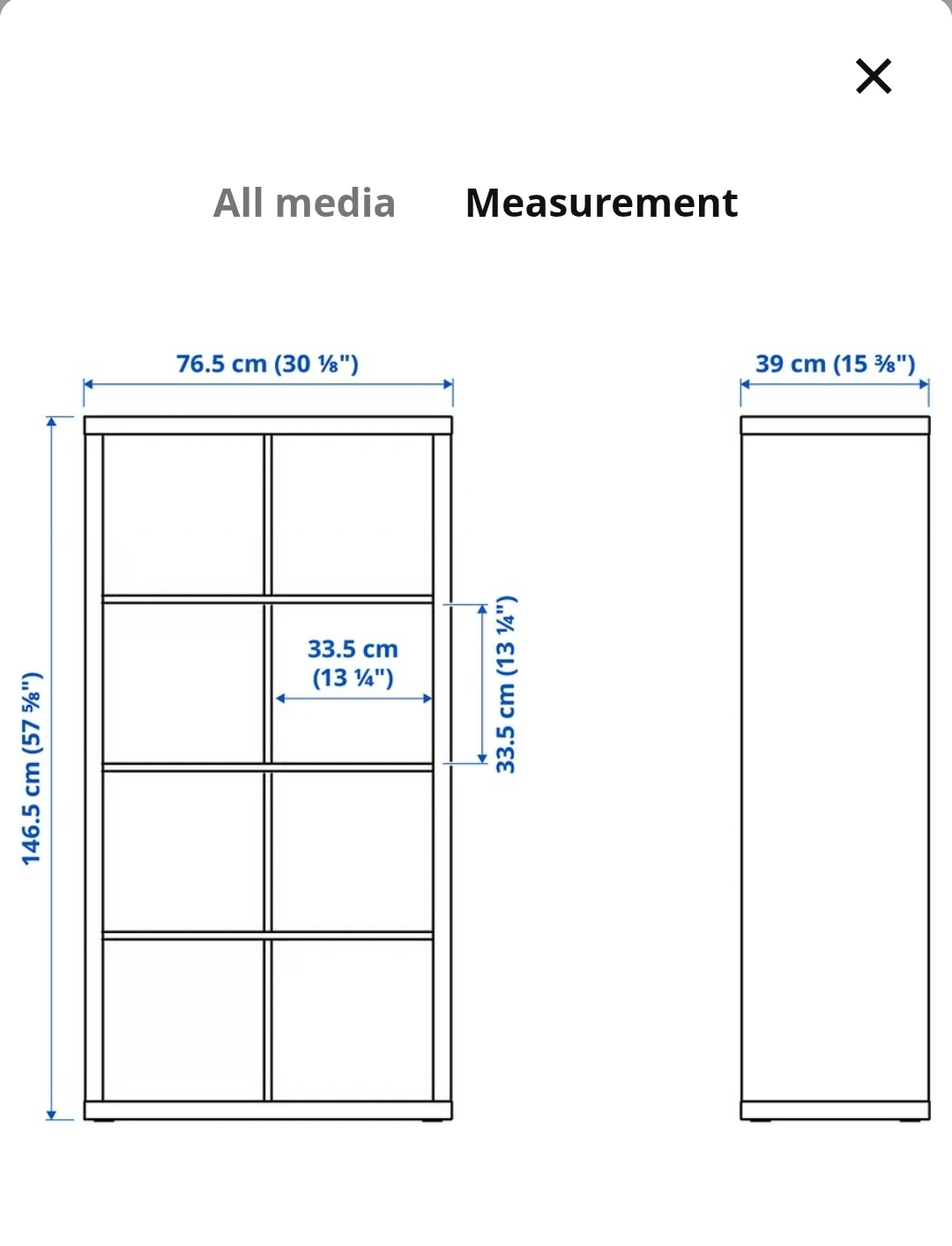 IKEA Kallax Shelf Unit - photo 2
