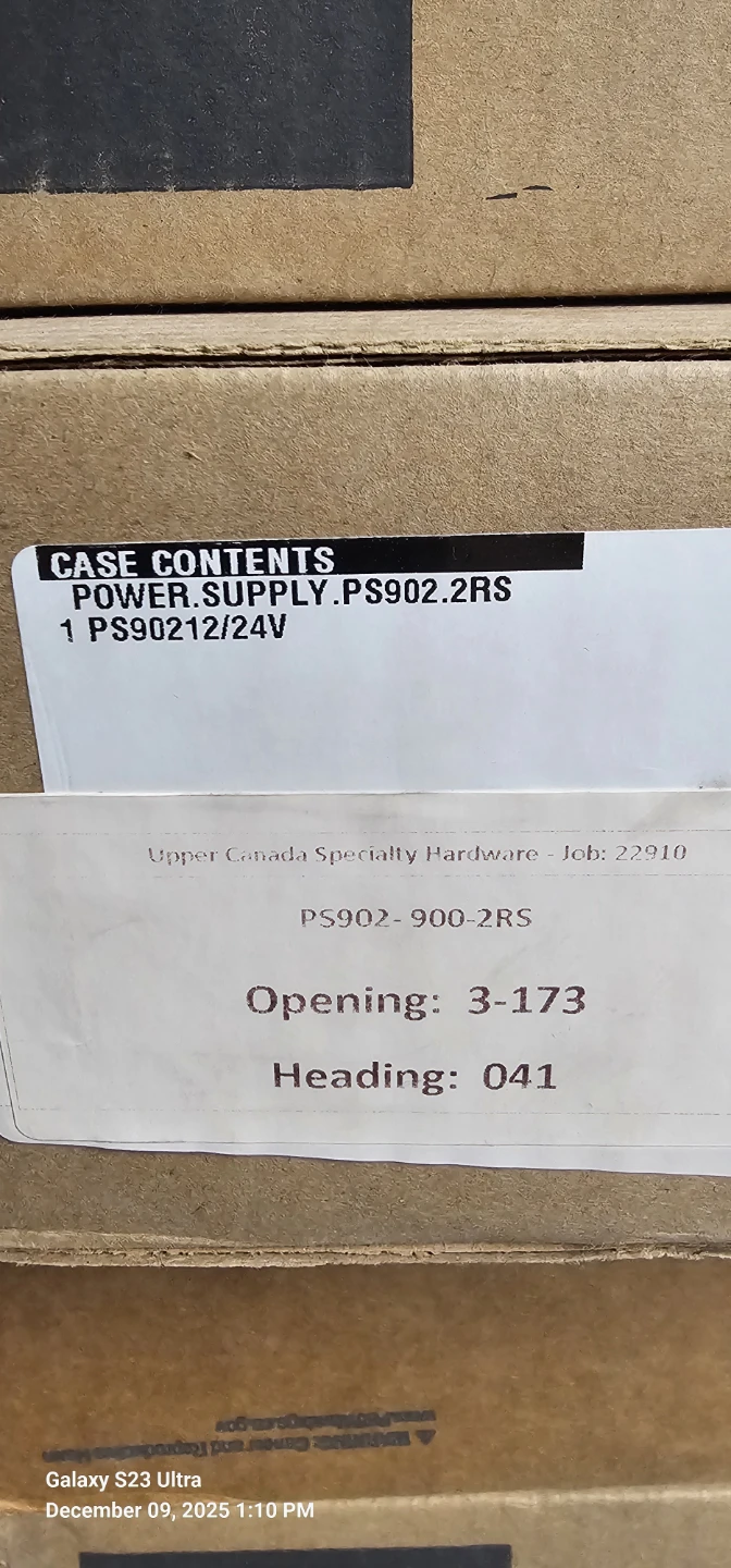 Schlage PS902 Class 2 Power Supply - New in Box - photo 2