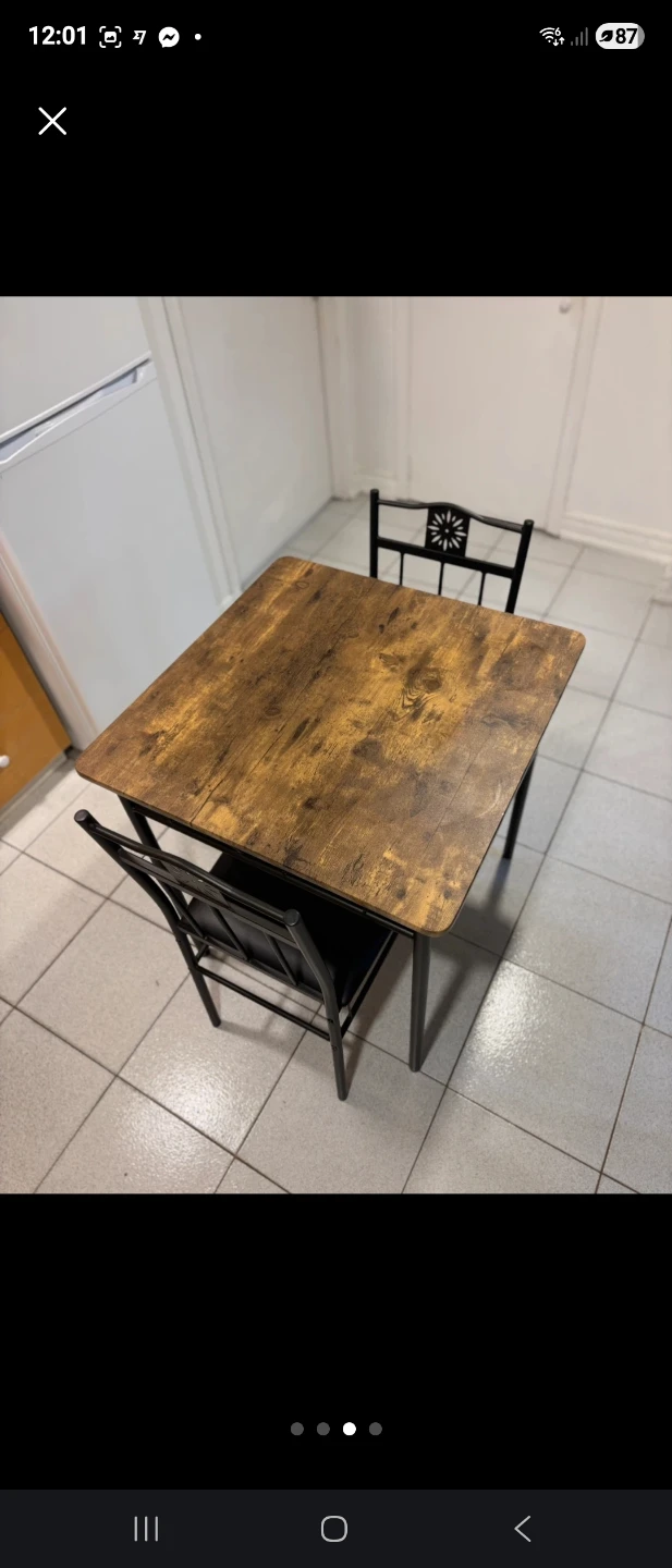 Dining Table Set with 2 Chairs - photo 3