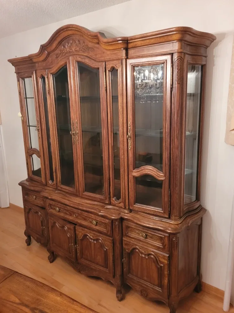 Wooden China Cabinet