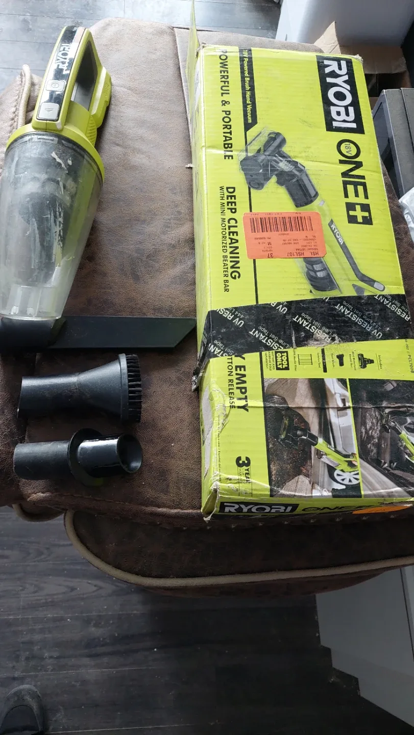 Ryobi ONE+ 18V Hand Vacuum w/ Box just tools