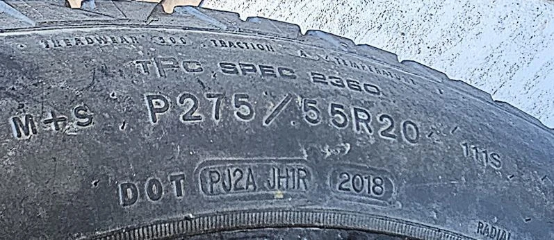 Goodyear Wrangler P275/55R20 Tires