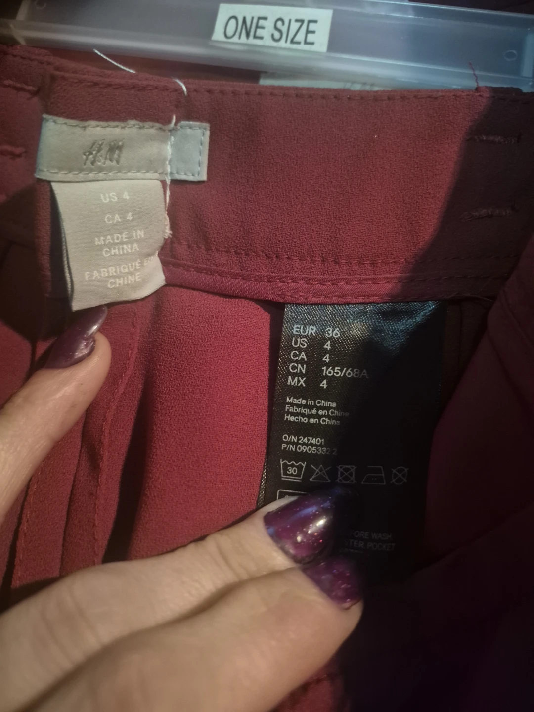 H&M Red Suit Set - Size XS/4 - photo 2