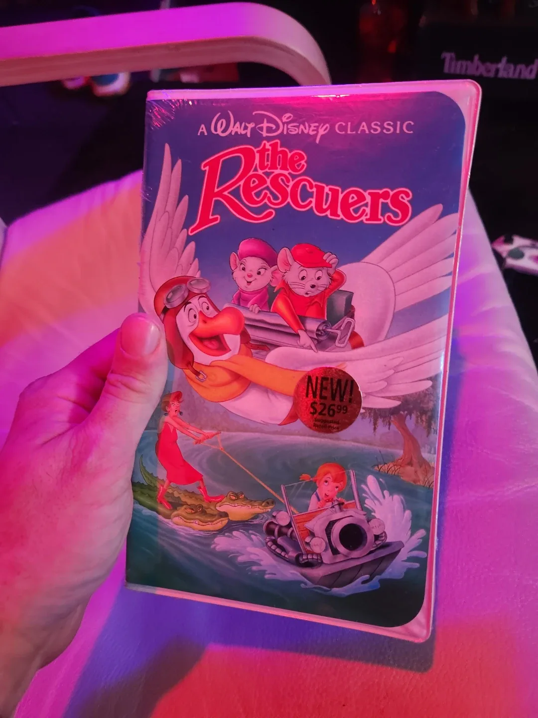 Walt Disney's The Rescuers VHS Tape - Classic!