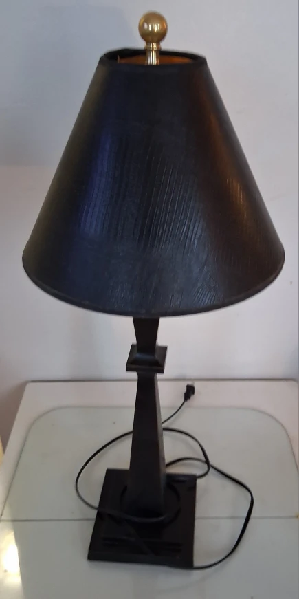 Black Table Lamp