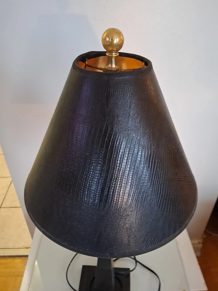 Black Table Lamp - photo 2