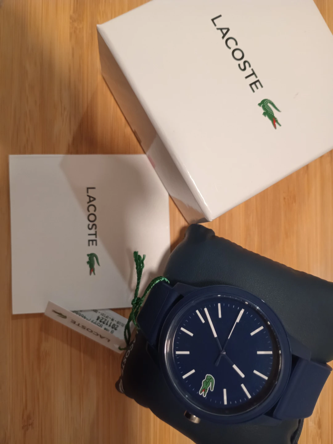 Lacoste Navy Blue Watch with Box