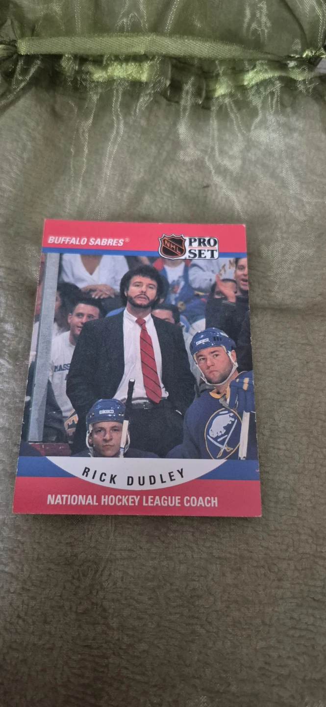 Rick Dudley Buffalo Sabres Pro Set Card
