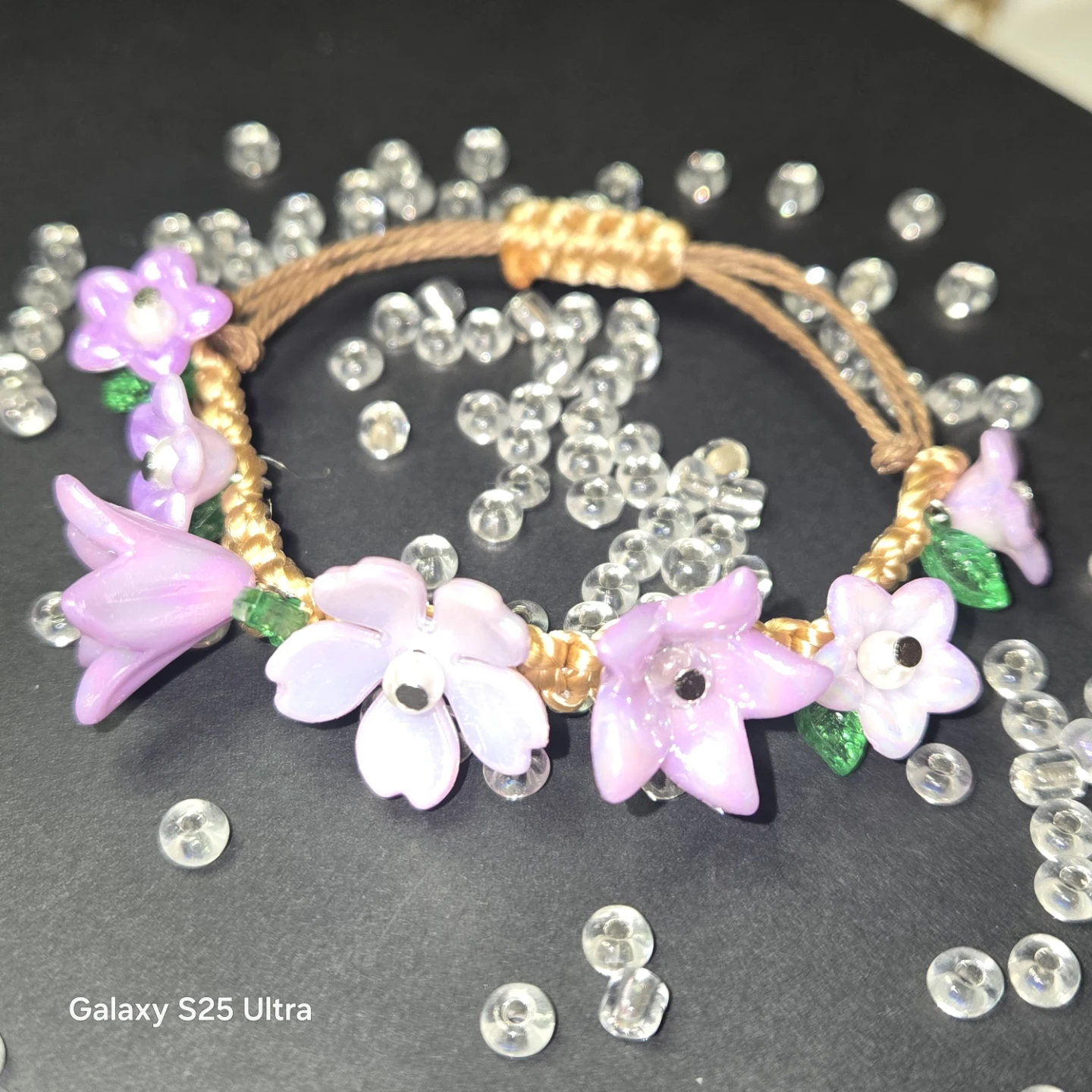 Handmade Floral Bracelet