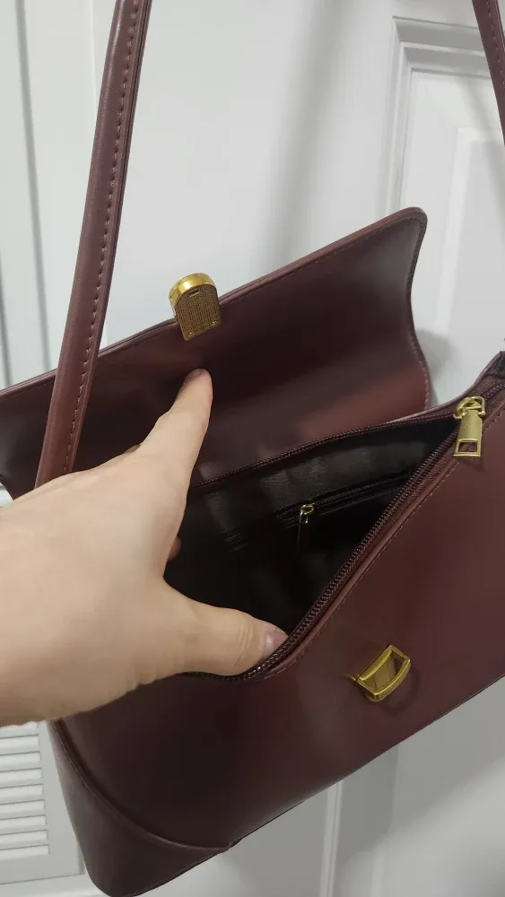 Burgundy Shoulder Bag image indicator(2)
