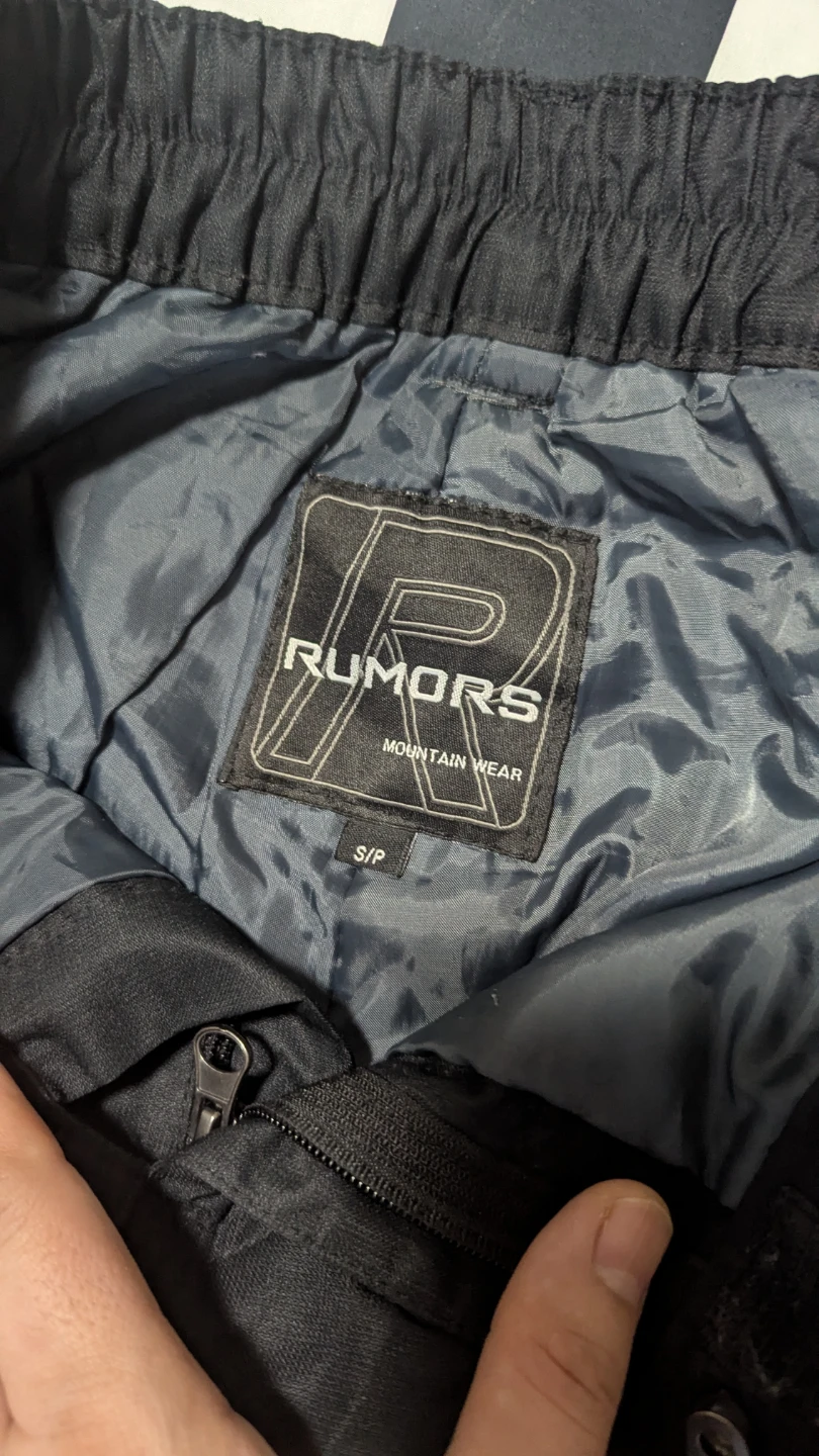 Rumors Mountain Wear Black Pants - Size S/P