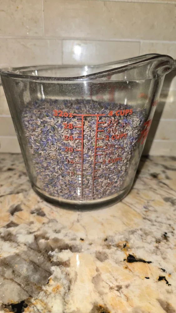 Lavender natural flowers 4cups #Cleanout