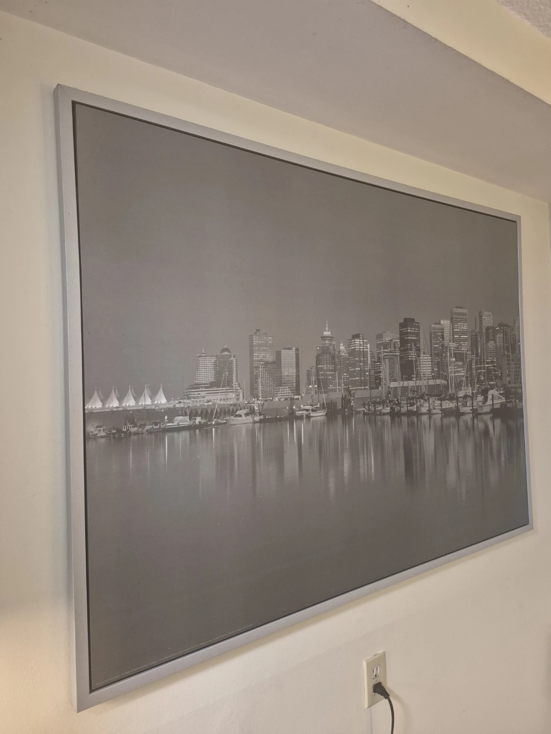 Black white large vancouver print - photo 2
