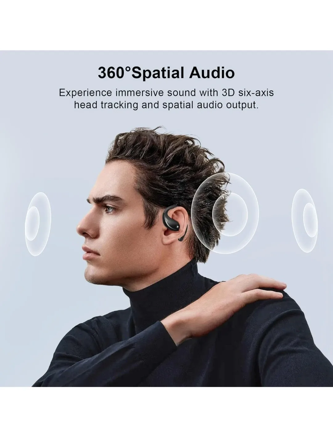 Open-Ear Design Wireless Earphones ##cleanout image indicator(3)